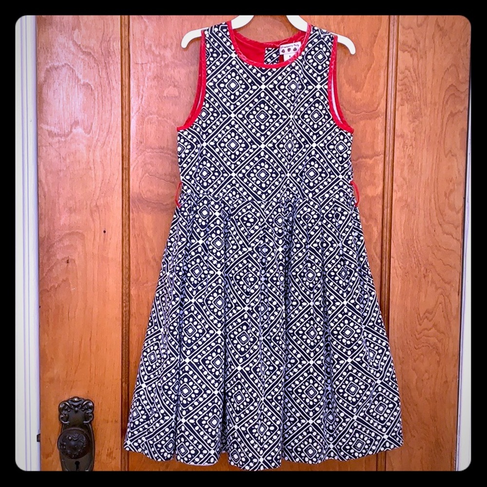 Strawberry Fair sleeveless dress